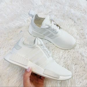 Adidas NMD R1 White Silver Metallic Glitter